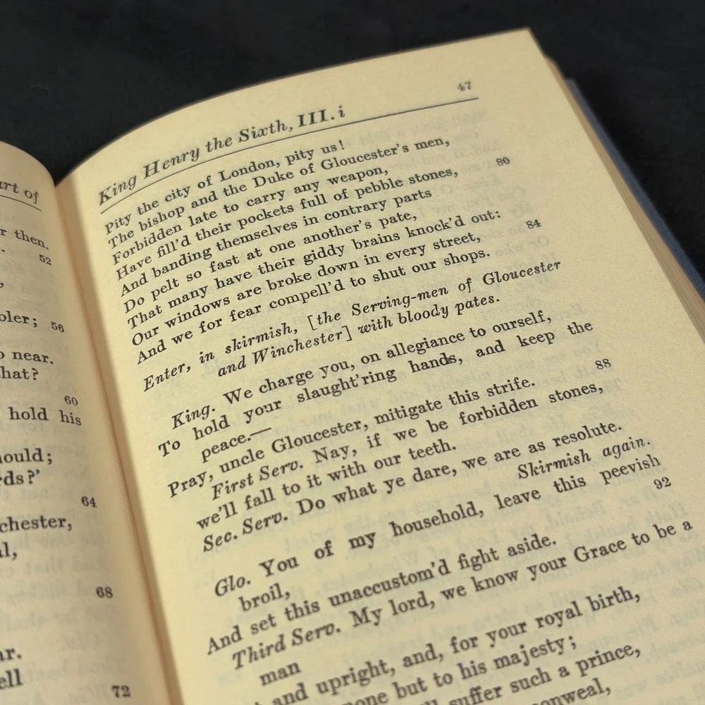 The Yale Shakespeare: King Henry The Sixth, Part I (Hardcover,‎ Copyright 1923)